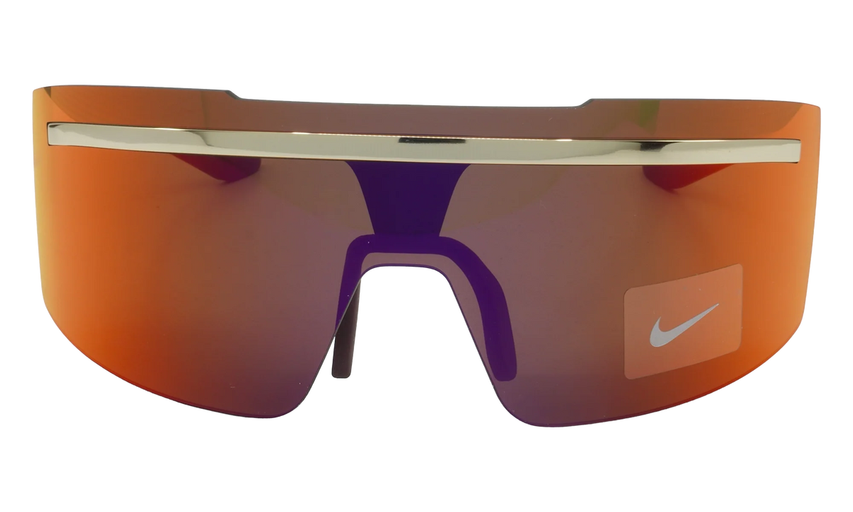 Echo Shield M Sunglasses "Gold / Crimson Mirror" FD1884 750
