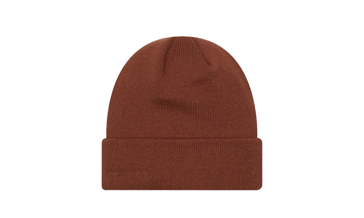 Basic Brown Cuff Knit Beanie "Brown" 60487131