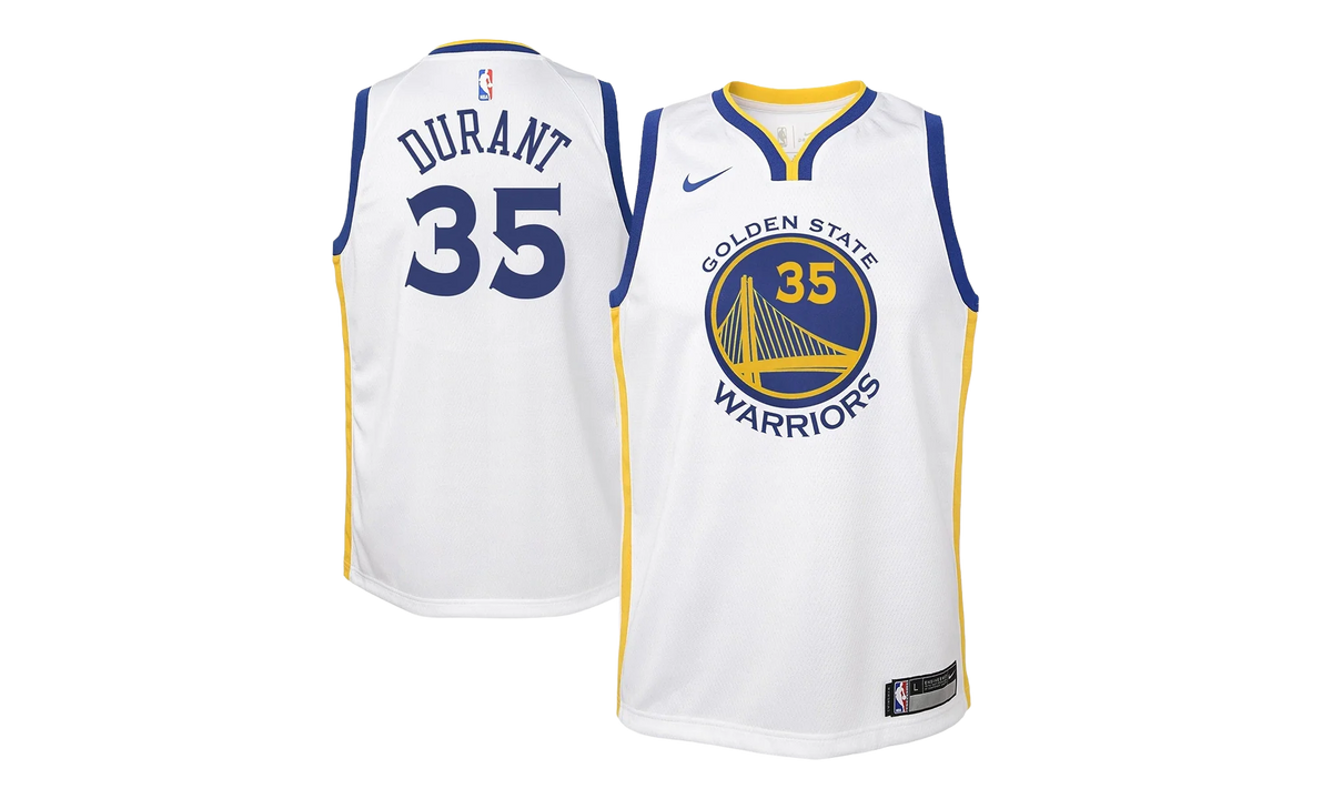 NBA Golden State Warriors Home Swingman Jersey GS "Kevin Durant - White" 9Z2B7BZ1P DURANT