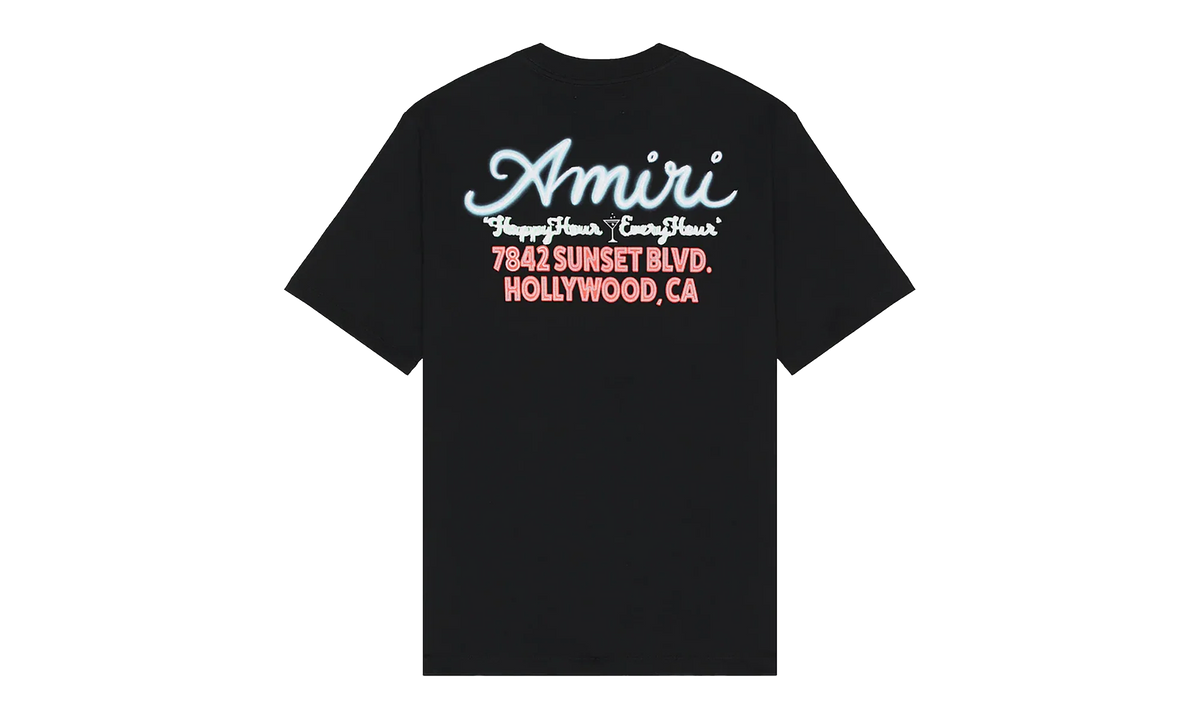 Neon Lights Oversized Tee "Black" AMJYTE1244