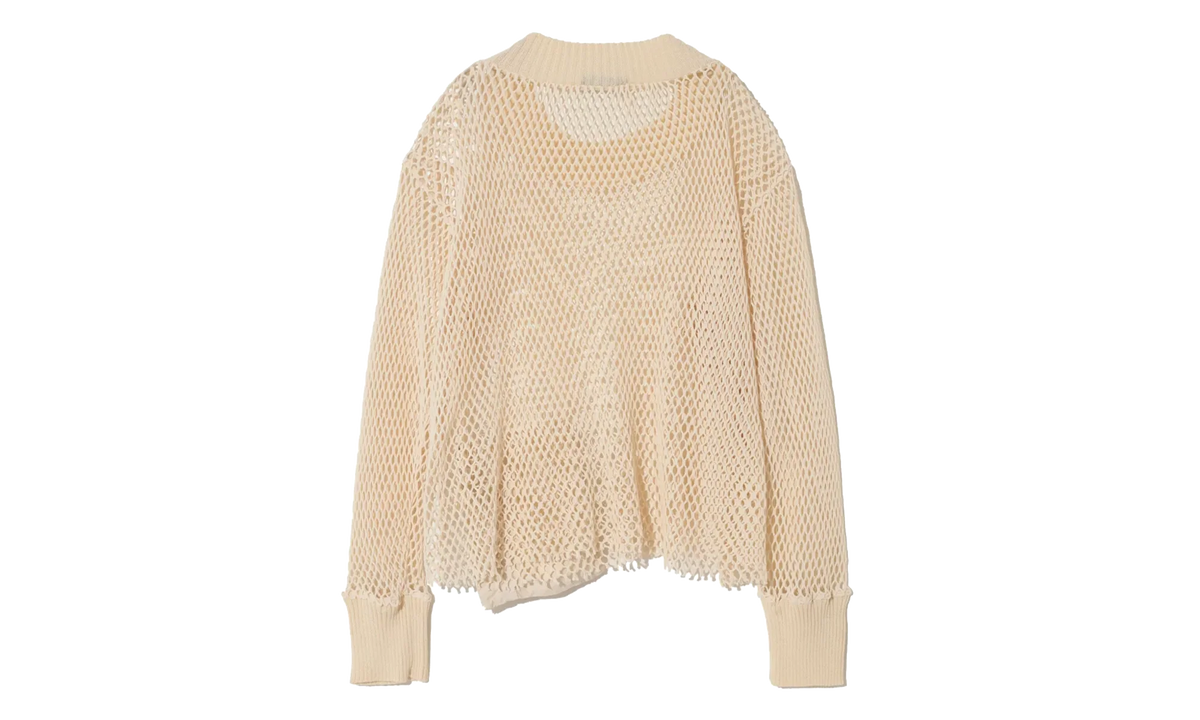 PATCH POCKET SWEATER "Ivory" UC1D4901 IVY