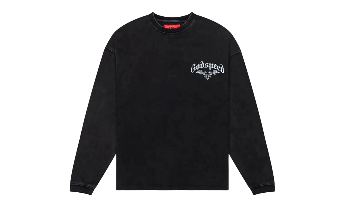 GRAIL LONG SLEEVES SWEATSHIRT "BLACK" GS125