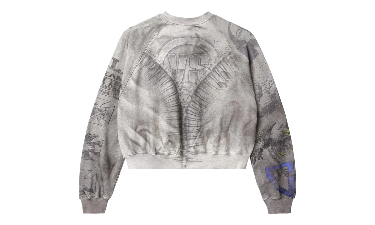 STONE CREWNECK SWEATSHIRT "Grey" VAL108
