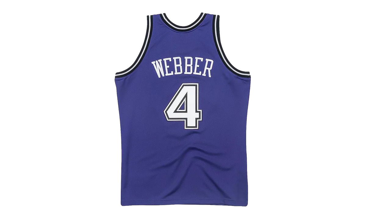 NBA Chris Webber Authentic Jersey "Sacramento Kings - Purple" BA64UZ SKI L CAW