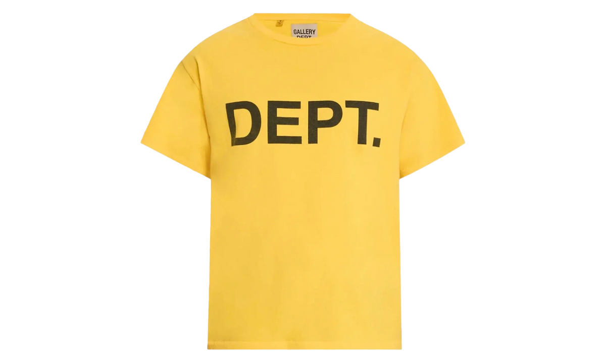 Dept Logo T-Shirt "Yellow / Black" WM2LTZ1Q