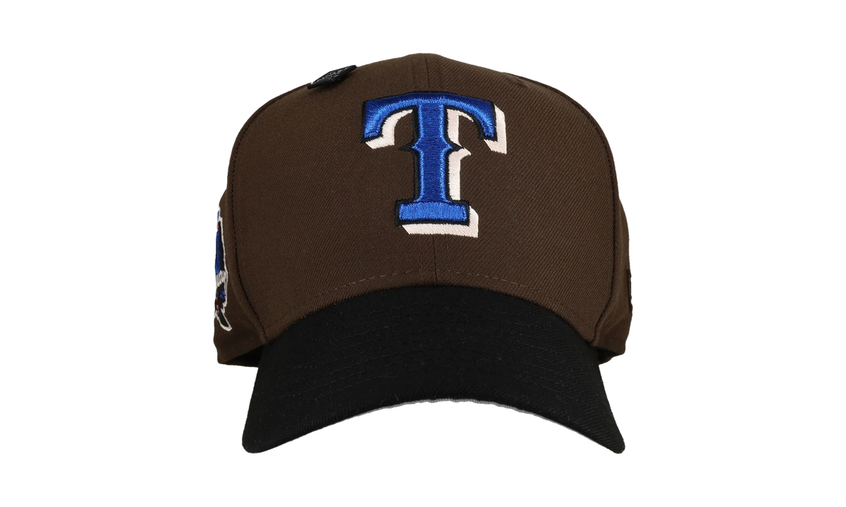 59FIFTY Texas Rangers 40th Anniversary Fitted Hat "Walnut / Black" NE396