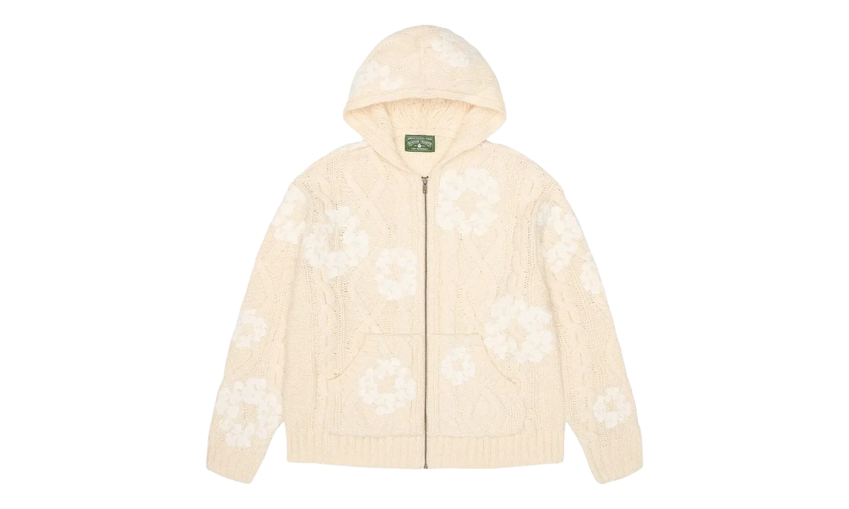 MVP Fisherman Zip Up Sweater "Tan" DT421