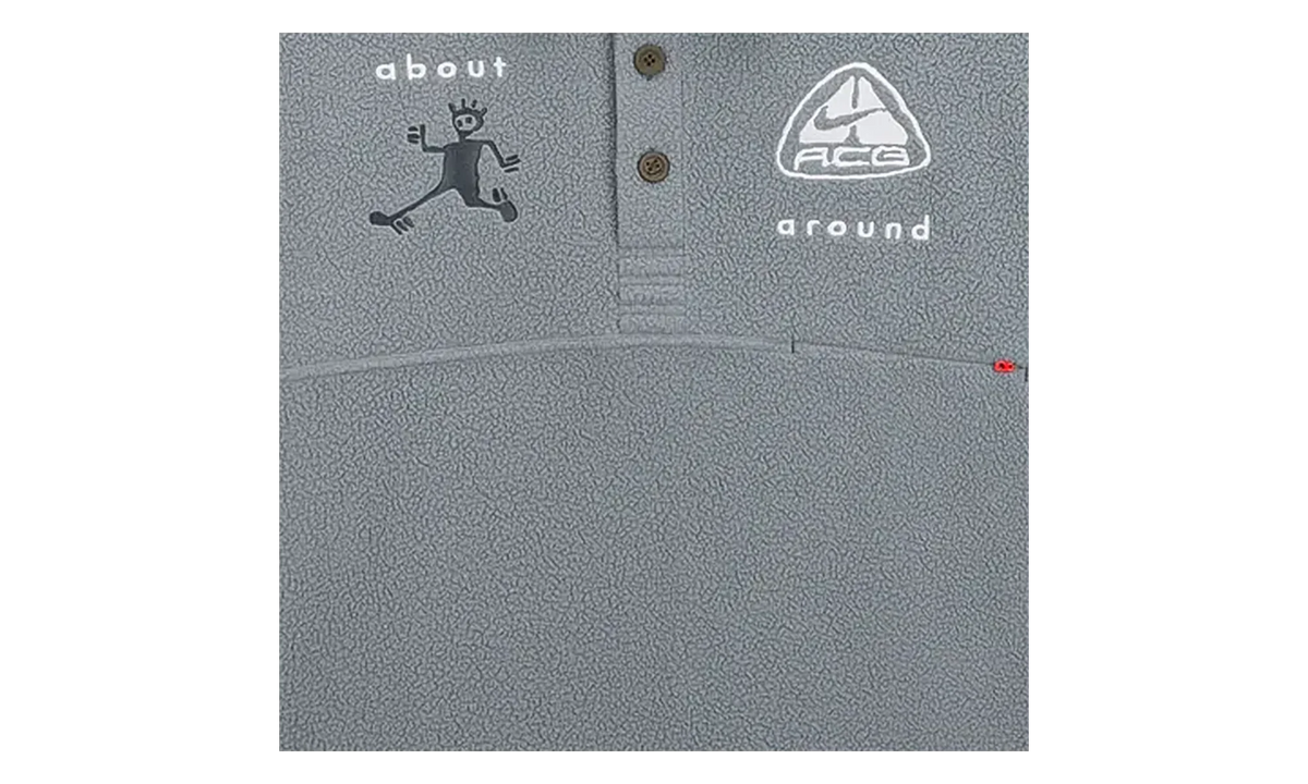 ACG x CPFM L/S Polo "Grey" II1121 084