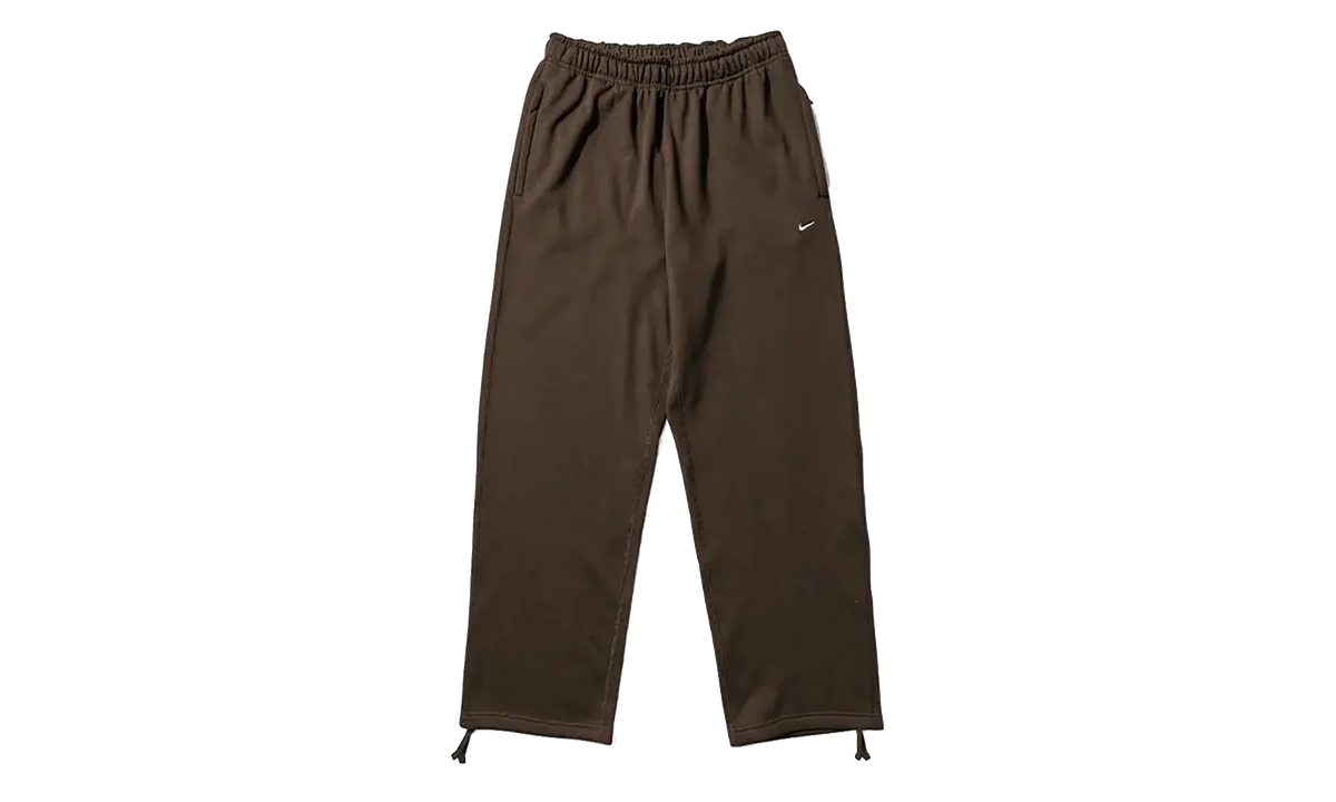 Solo Swoosh Fleece Open-Hem Pants "Dark Hazel / White" HV1090 212