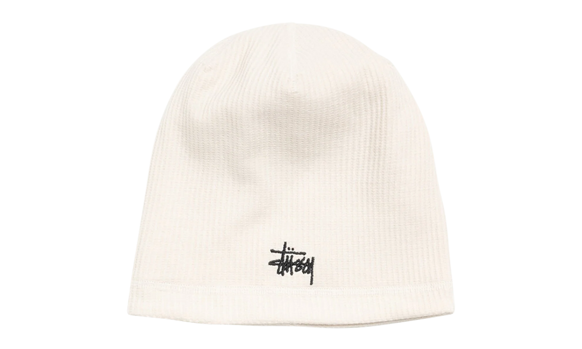 WAFFLE SKULLCAP "Bone" STUS374