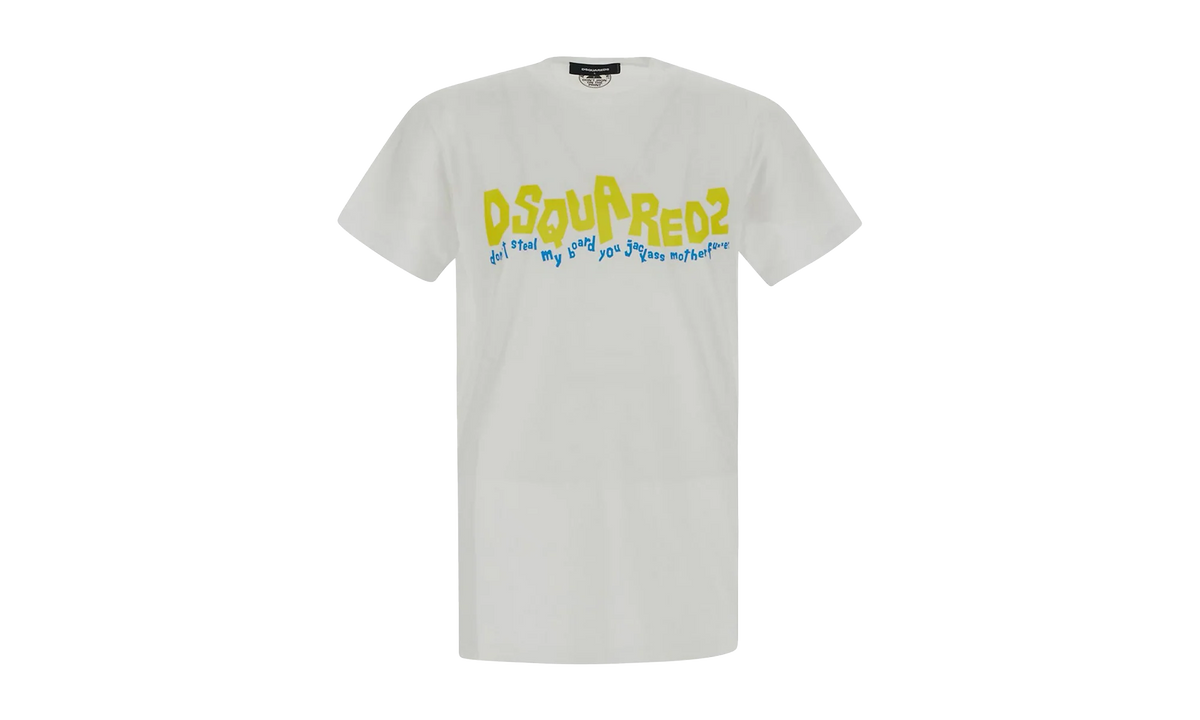 D2 Waving Logo Cool T-shirt "White" S71GD1252S23009100