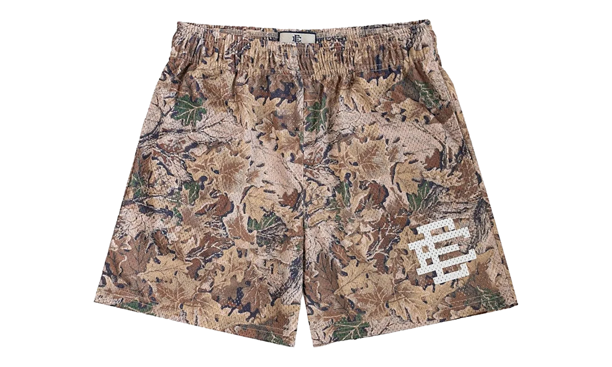 EE BASIC SHORT "LEAF CAMO - Camo Beige/ White" EE750