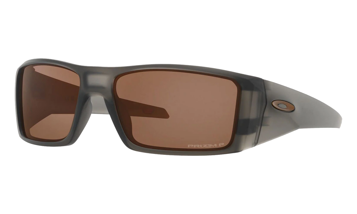 Heliostat Polarized Sunglasses "Matte Grey Smoke / PRIZM Tungsten Polarized" OO9231 04