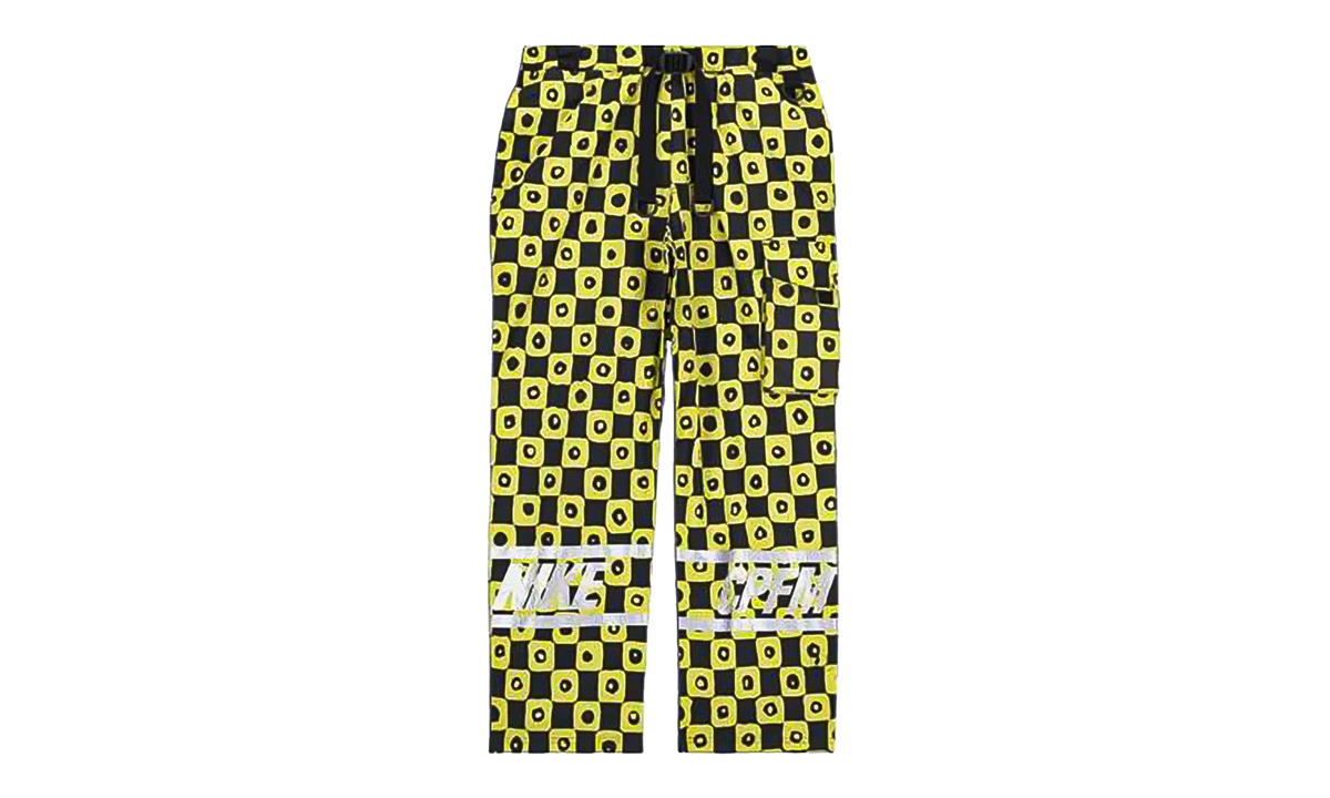 Cactus Plant Flea Market Waffle Pants "Black Yellow" DM4963 010