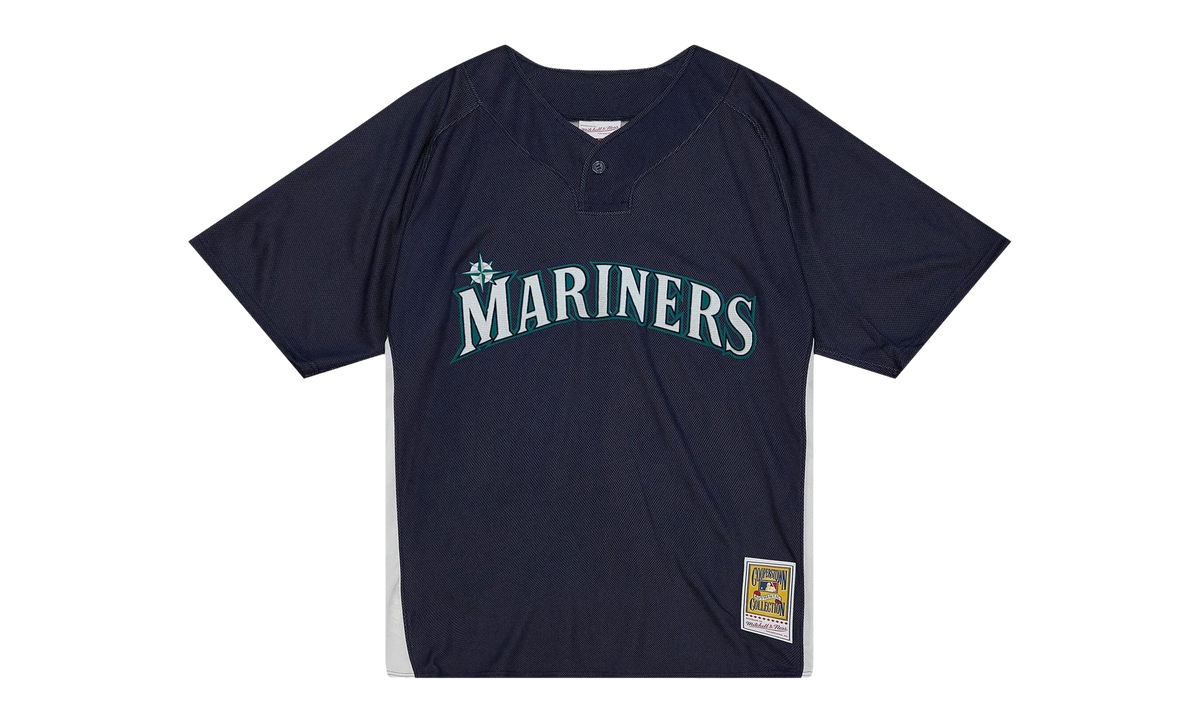 MLB Ichiro Suzuki Batting Practice Jersey "2010 Seattle Mariners – Blue" ABPJ5315 SMA10ISUMABL