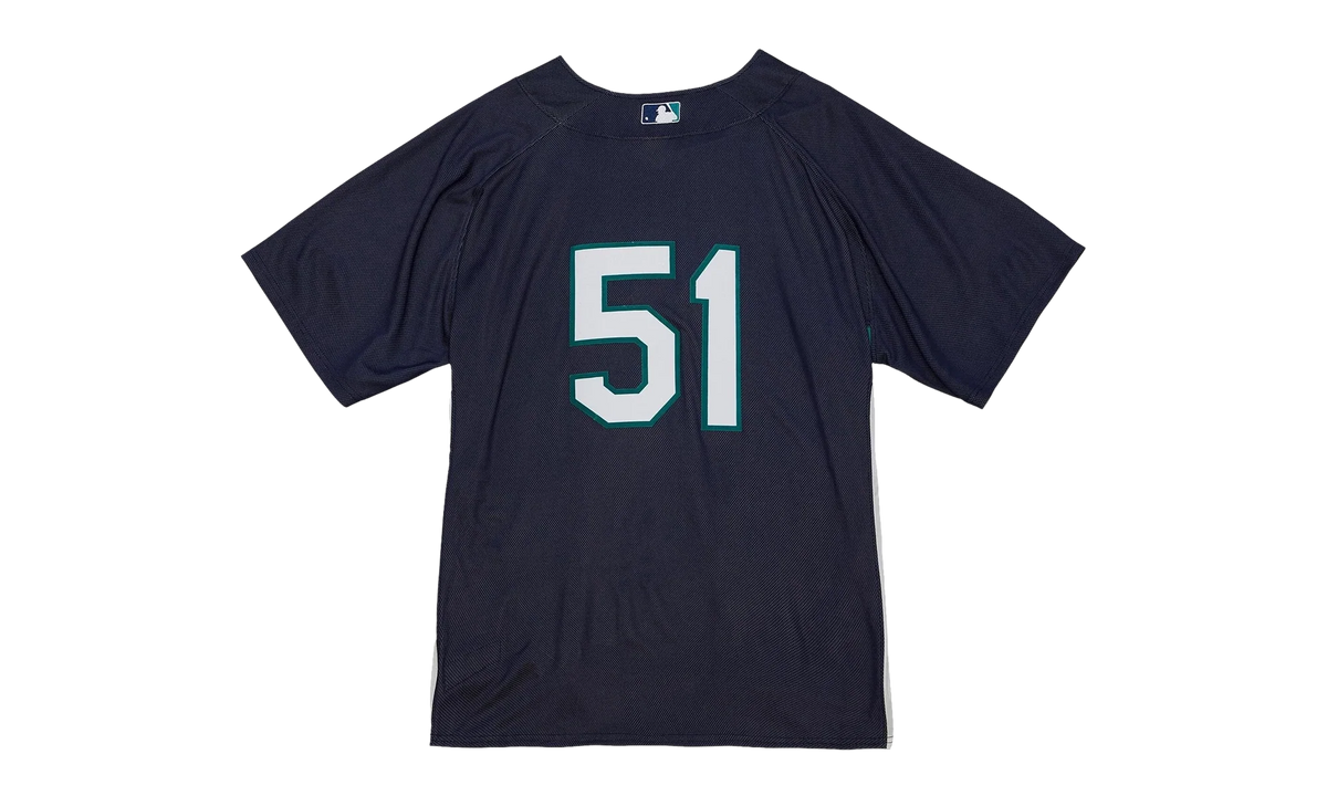 MLB Ichiro Suzuki Batting Practice Jersey "2010 Seattle Mariners – Blue" ABPJ5315 SMA10ISUMABL