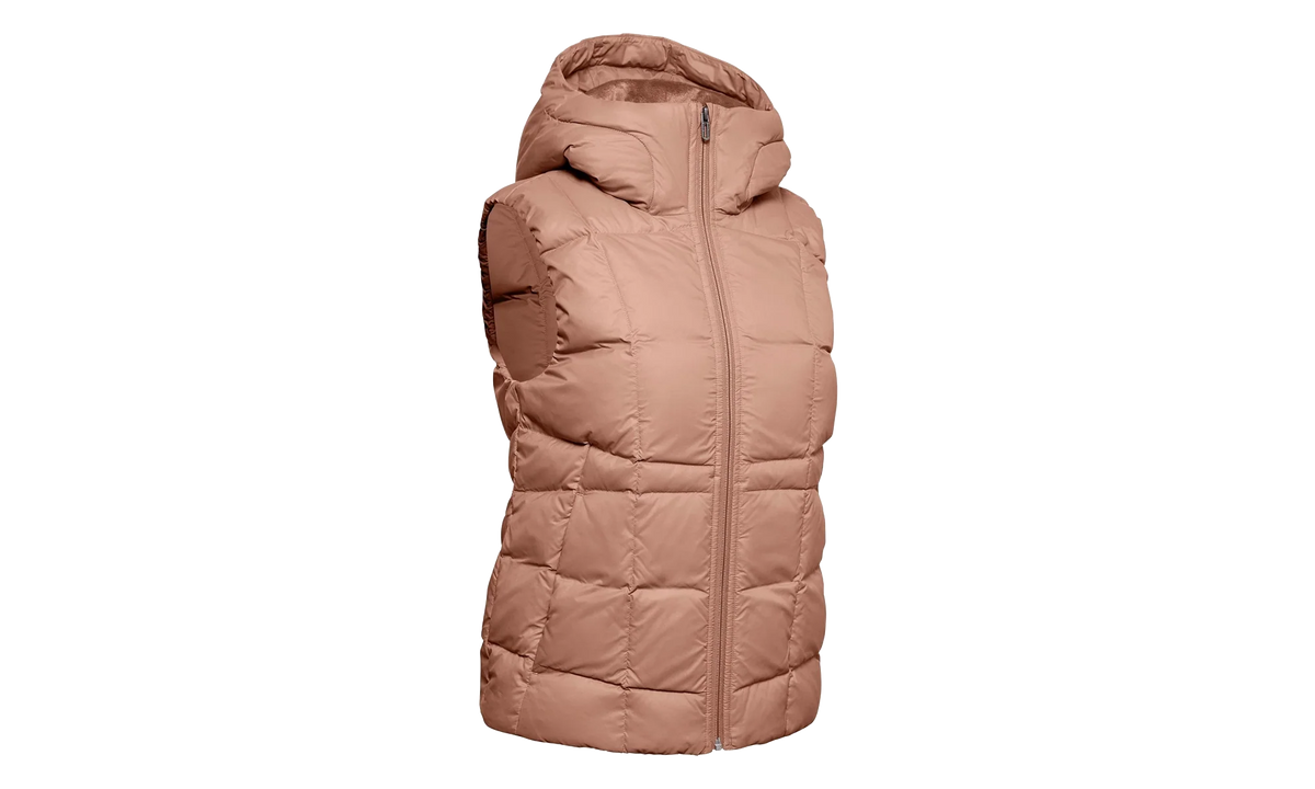 Armour Down Vest WMNS "Uptown Brown / Apex Pink" 1342815 270