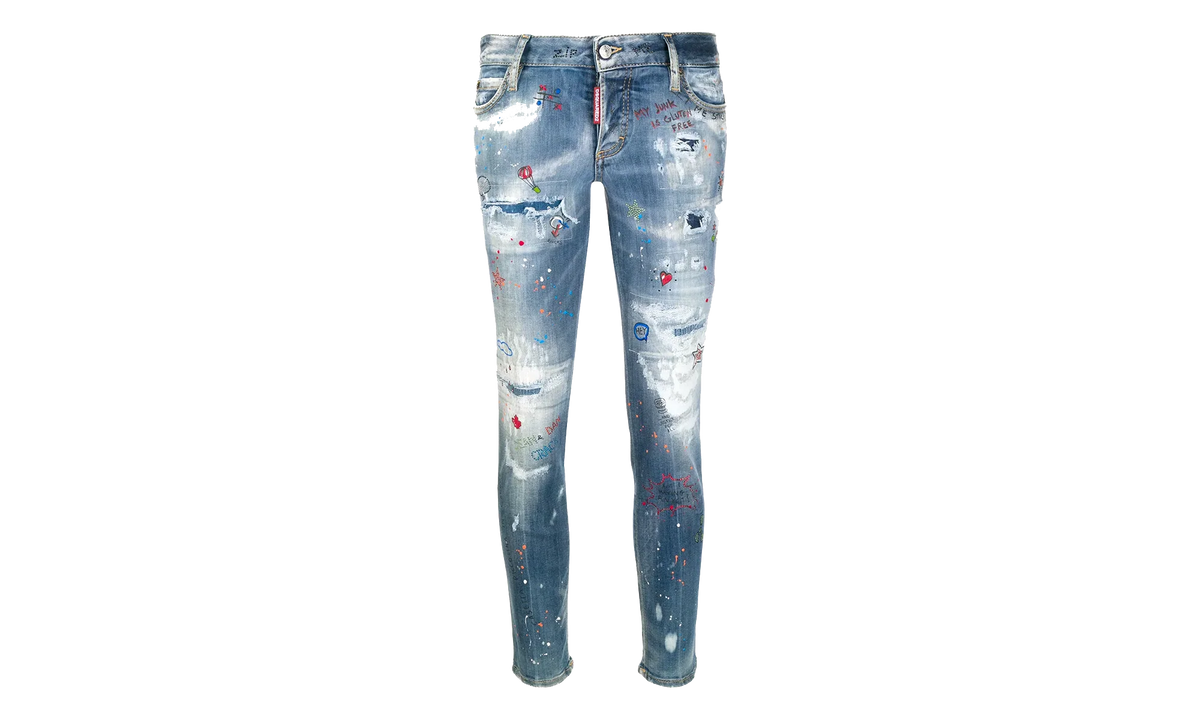 Jennifer Cropped Jeans WMNS "Blue Wash" S75LB0491S30708470