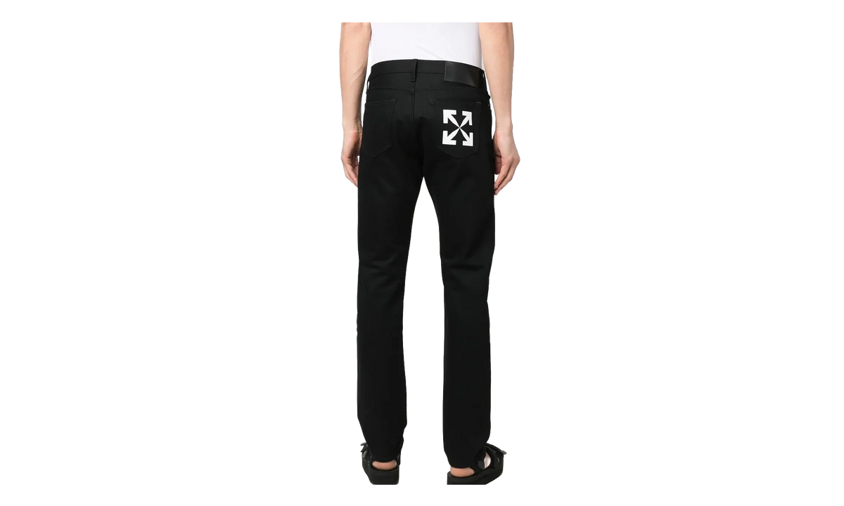 Single Arrow Slim Jeans "Black" OMYA102C99DEN0051001