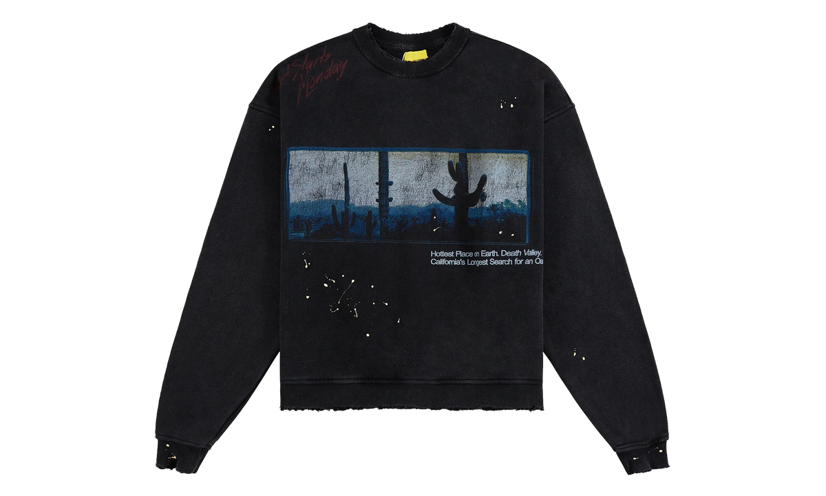 Death Valley Sweatshirt "Black" DSM S26 031