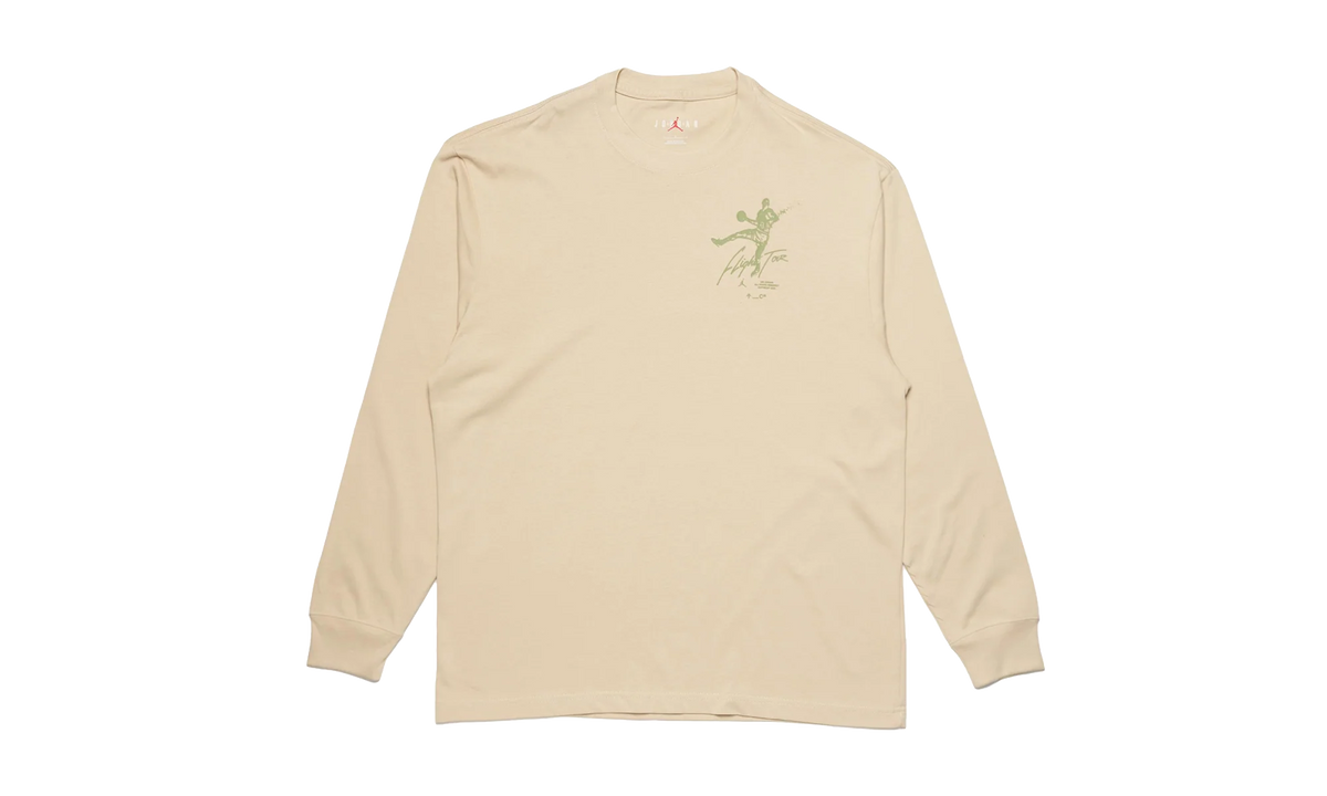 Air Jordan Flight Heritage 85 Graphic Crewneck "Rattan - Alligator" DV1476 206