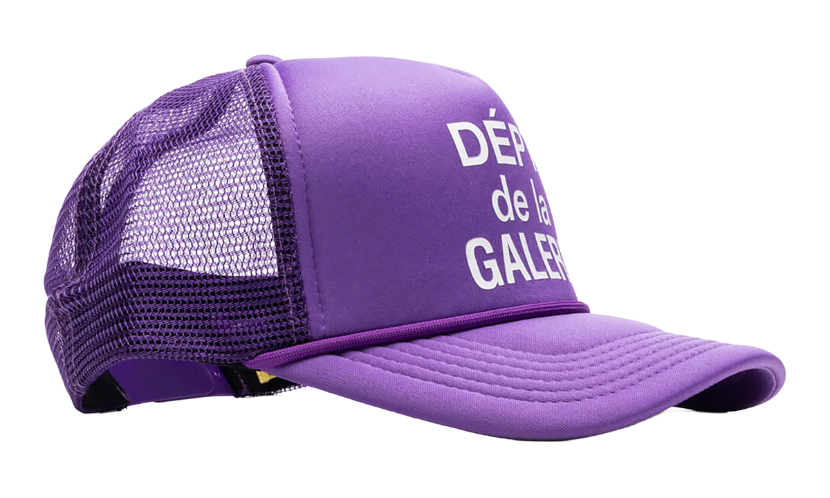 French Logo Trucker Hat "Flo Purple" TCFL 9143 FLO