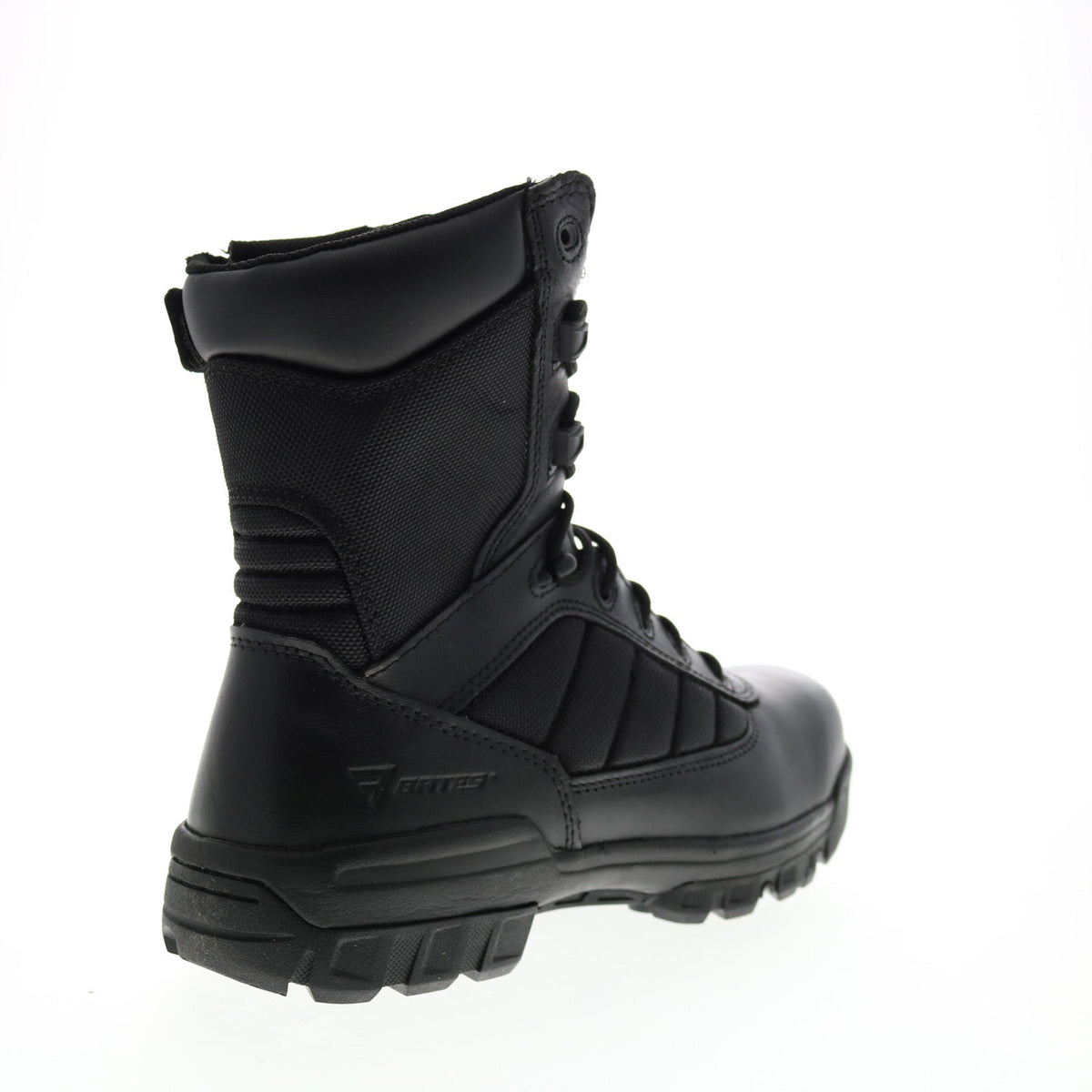 Bates Tactical Sport 8" Side Zip E02261 Mens Black Leather Tactical Boots