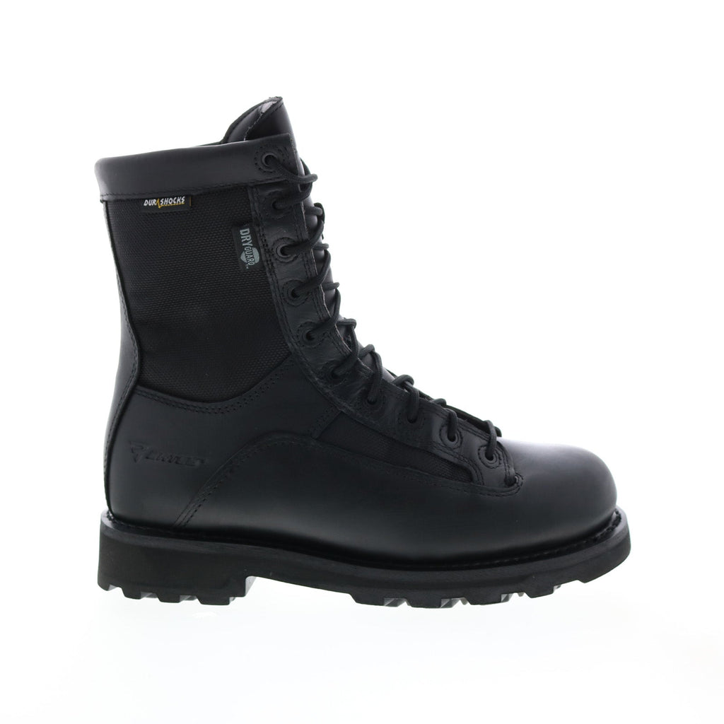 Bates 8" Durashocks Waterproof Lace To Toe Mens Black Tactical Boots