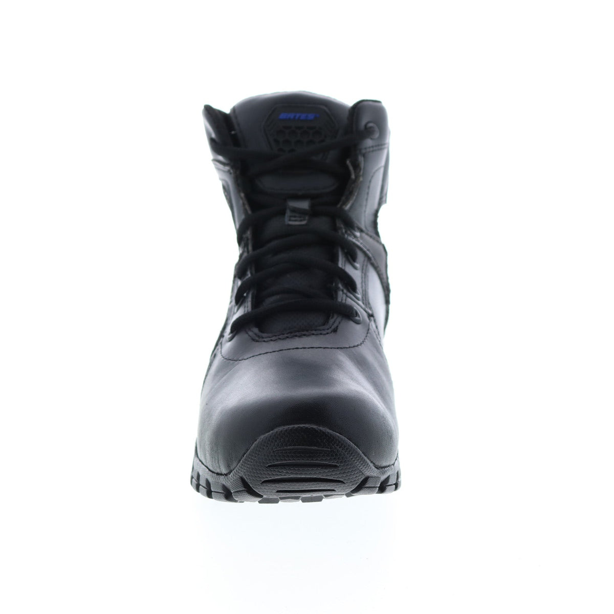 Bates Shock 6" Side Zip E07006 Mens Black Leather Lace Up Tactical Boots
