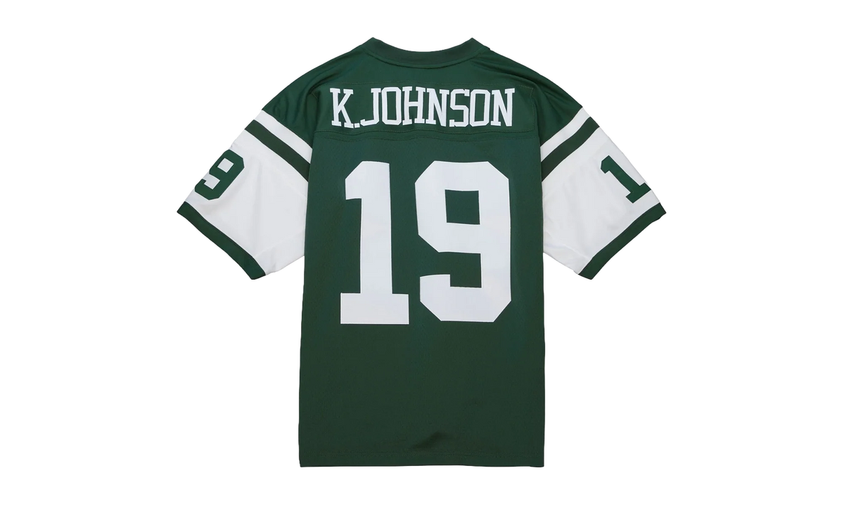 NFL Keyshawn Johnson Dark Jersey "1998 New York Jets - Hunter Green" LGJY6208 NYJ98KJHHNGN