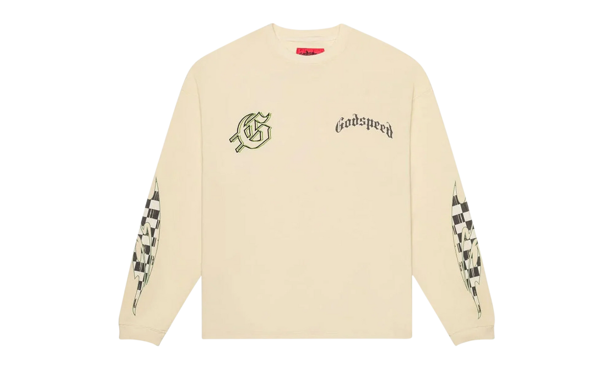 Crash Out L/S T-shirt "Bone" RUXIO7C8