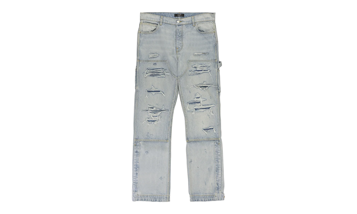 DENIM CARPENTER JEAN "Light indigo" SS22MDF008 485