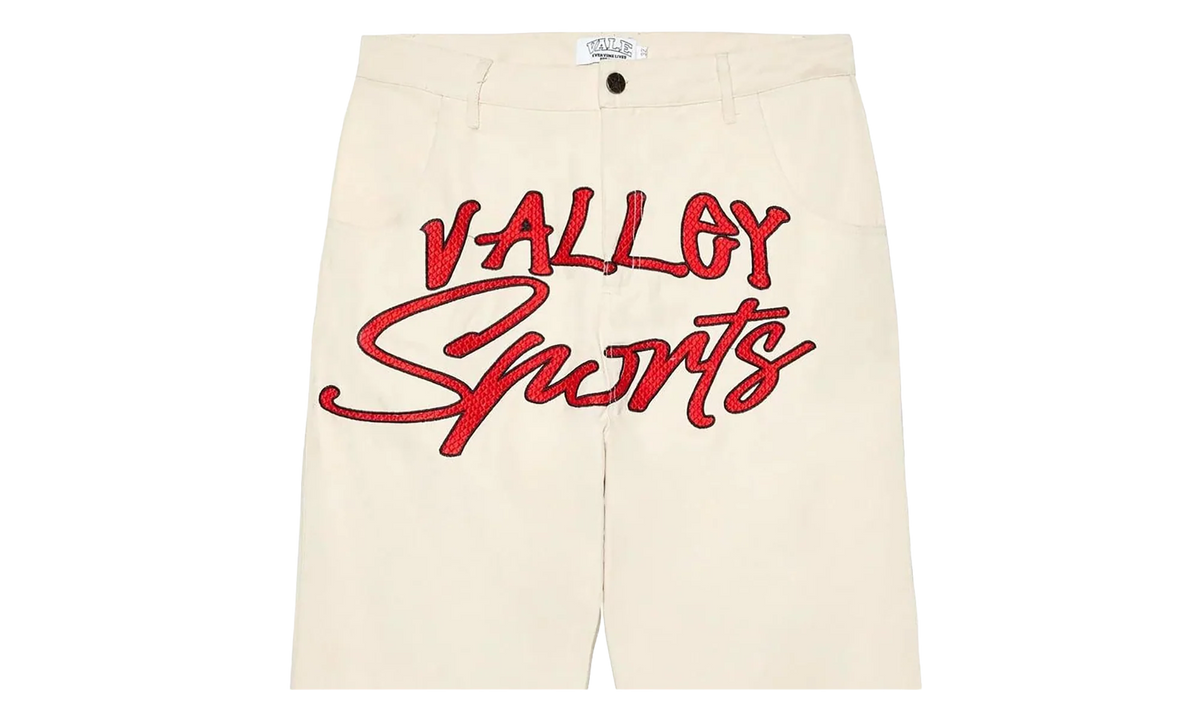 Symbol Denim Pants "White" VAL161