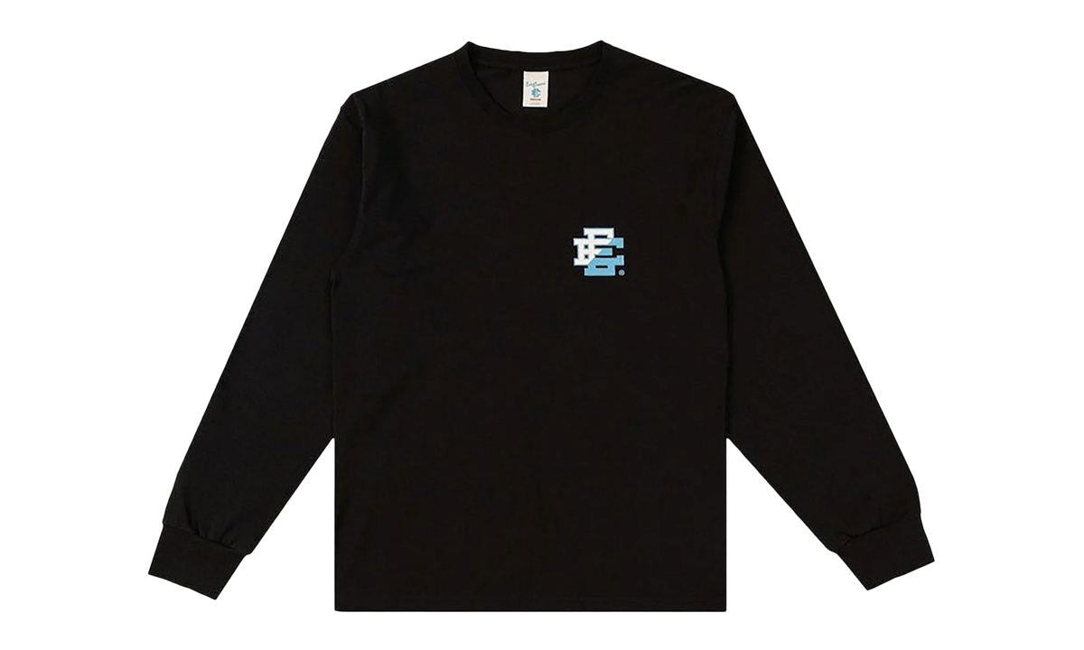 EE LONG SLEEVE T-SHIRT "SS24 - Black/White/Baby Blue" EE531