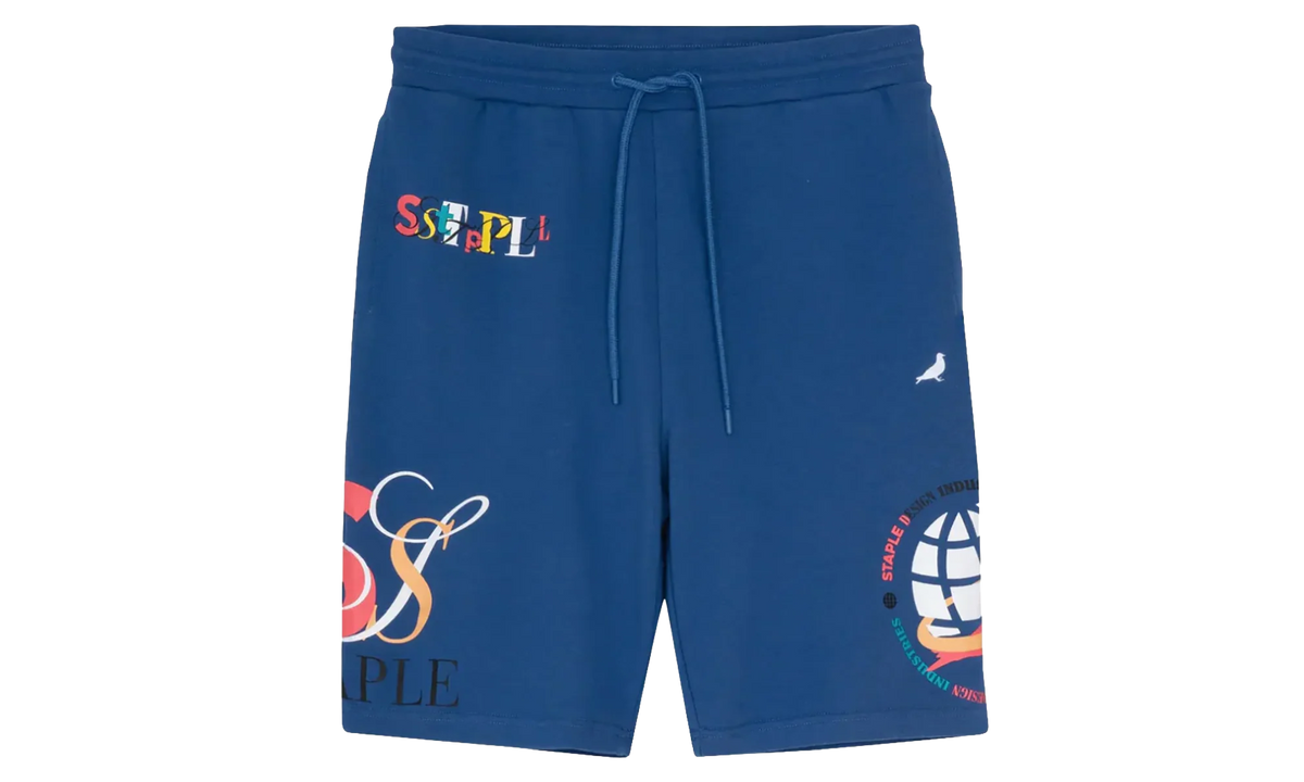 McBaine AOP Sweatshort "Blue" 354BBBBB