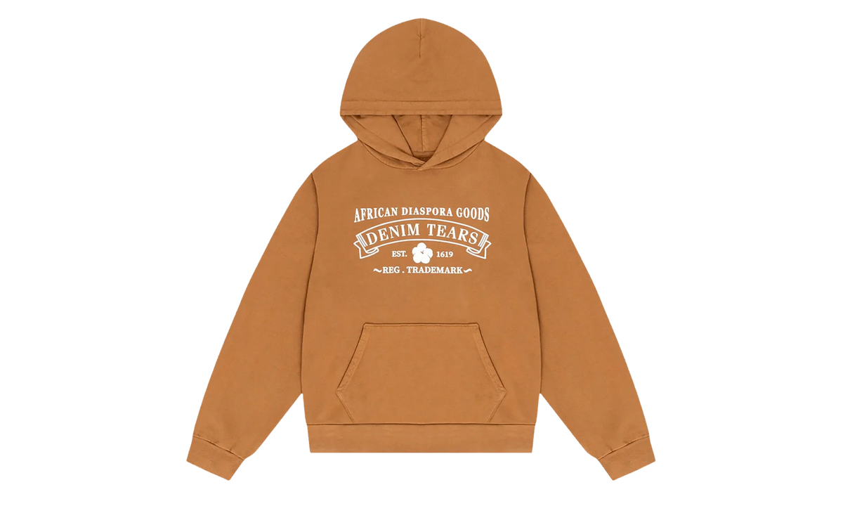 ADG Hoodie "Washed Brown" DT329