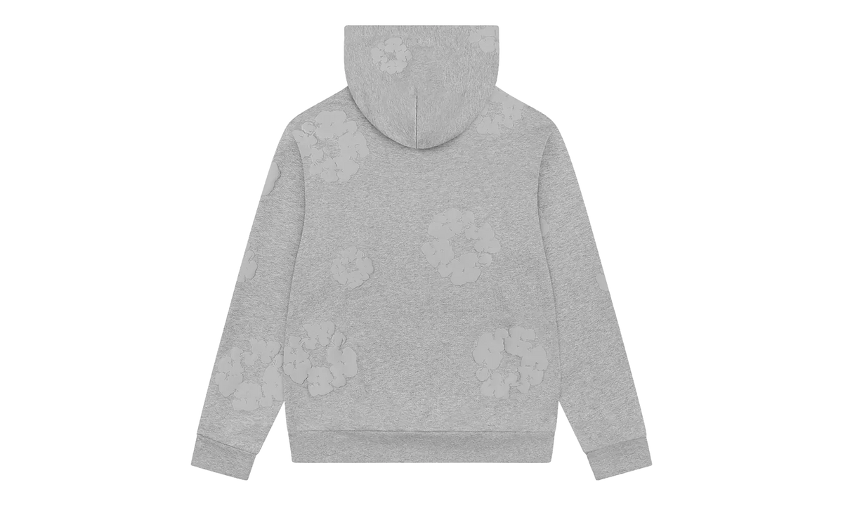 Mono Cotton Wreath Hoodie "Grey" DT488