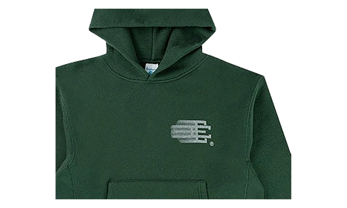 EE BASIC CORE HOODIE "Dark Green/Reflective Grey" EE747