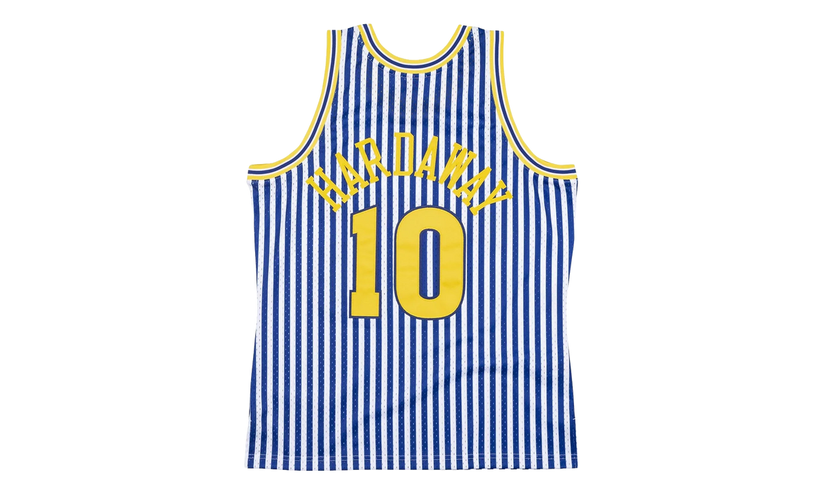 NBA Tim Hardaway Striped Swingman Jersey "1990 Golden State Warriors" SMJYBW19047 GSWPTNY90THA