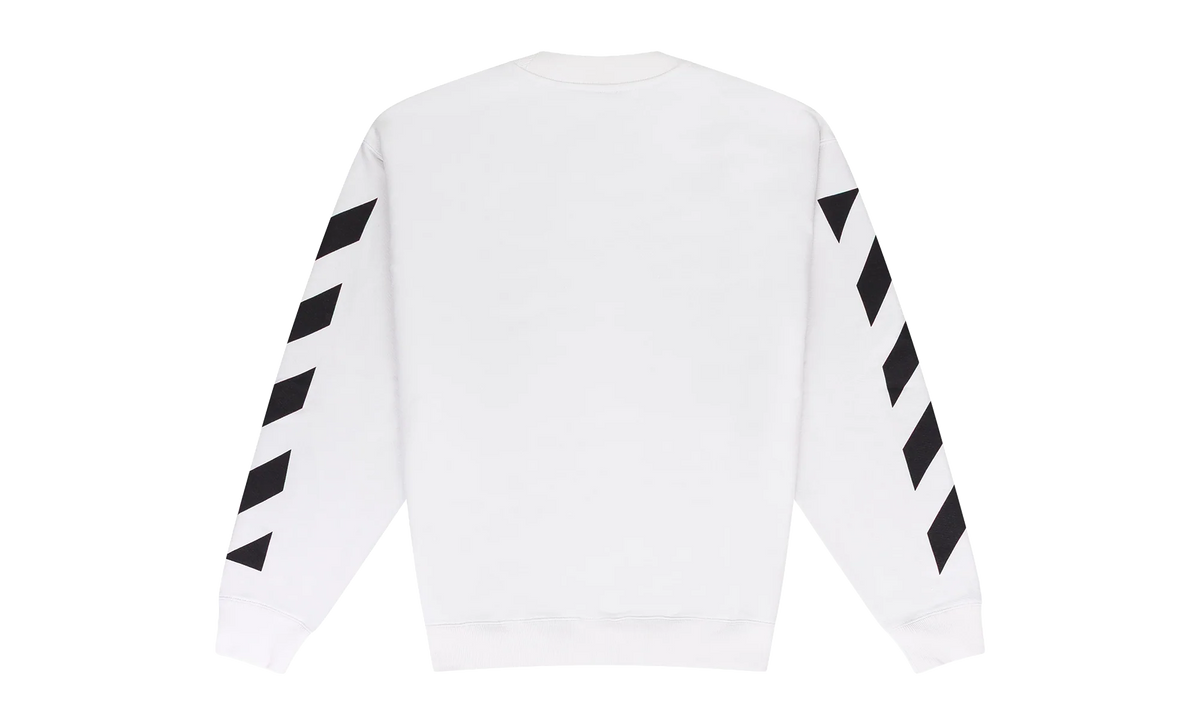 Diagonal Crewneck "White" OFW MHDS 0202
