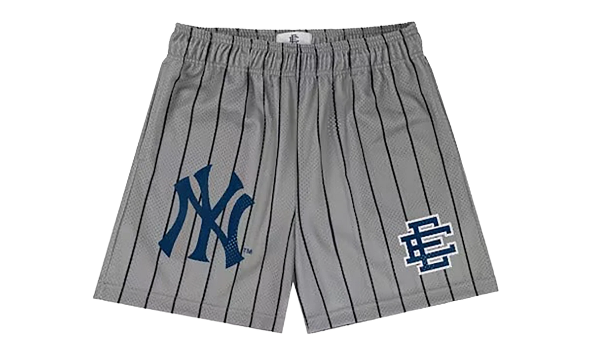 EE Basic Shorts (FW23) "New York Yankees - Grey / Navy" EE232