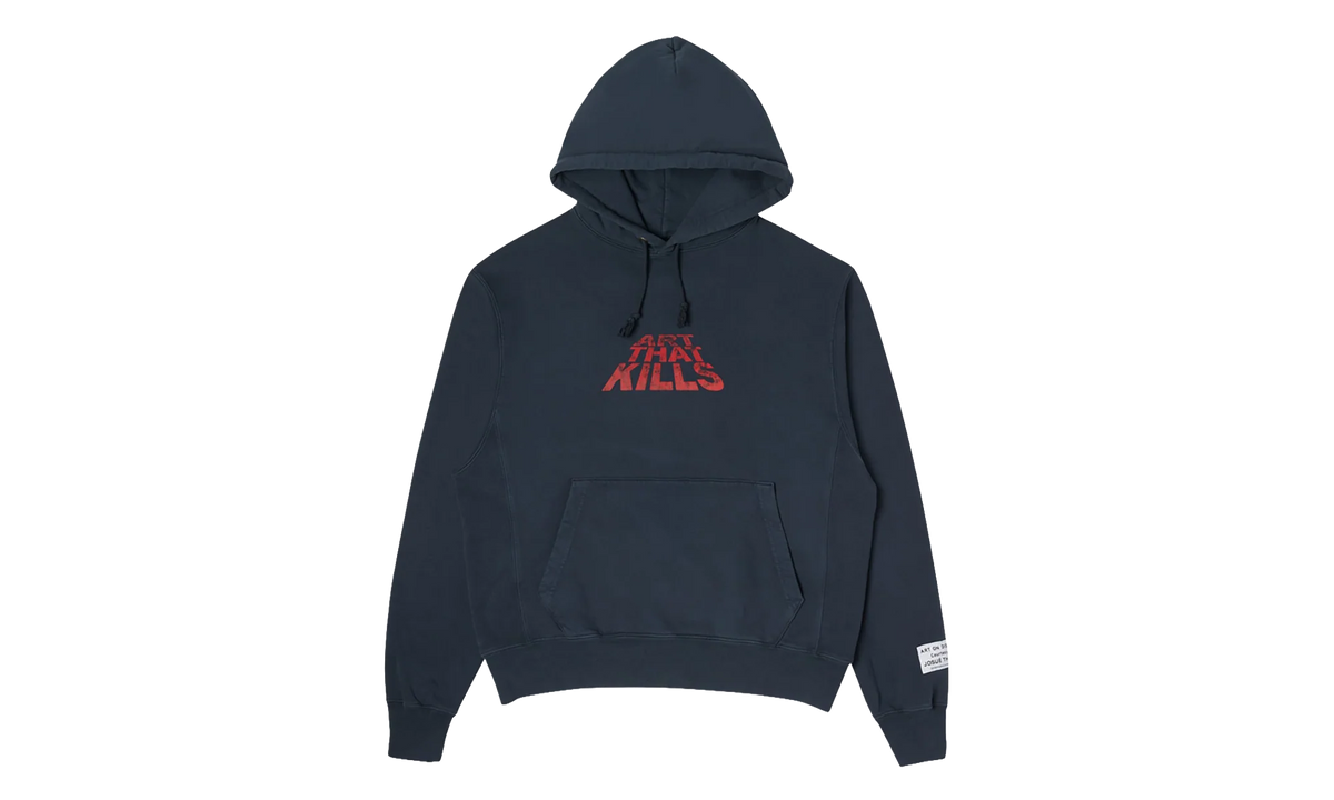 ATK Stacked Logo Hoodie "Navy" GD086