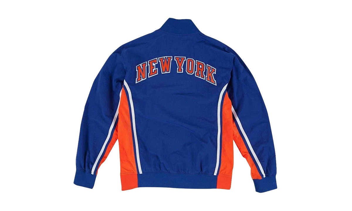 NBA Authentic Warm-Up Jacket "1992-93 New York Knicks - Blue / Orange" 6056S318D92NYK