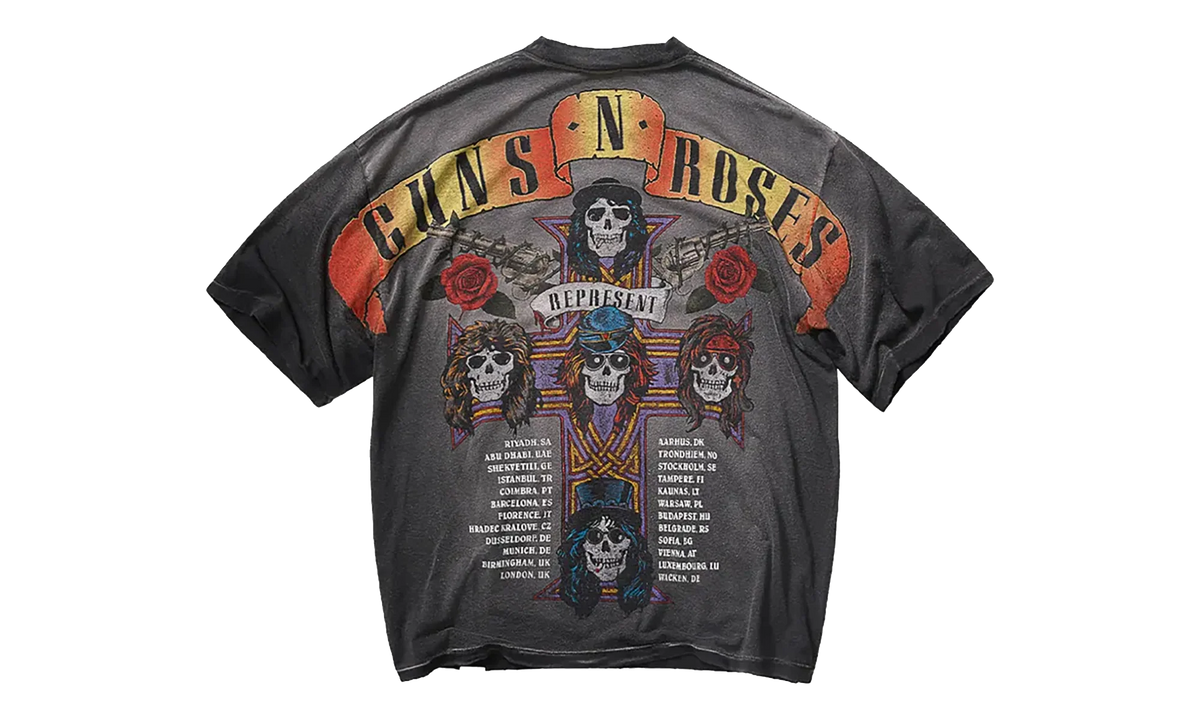 Guns N' Roses Tour T-Shirt "Stained Black" MLM100757 04
