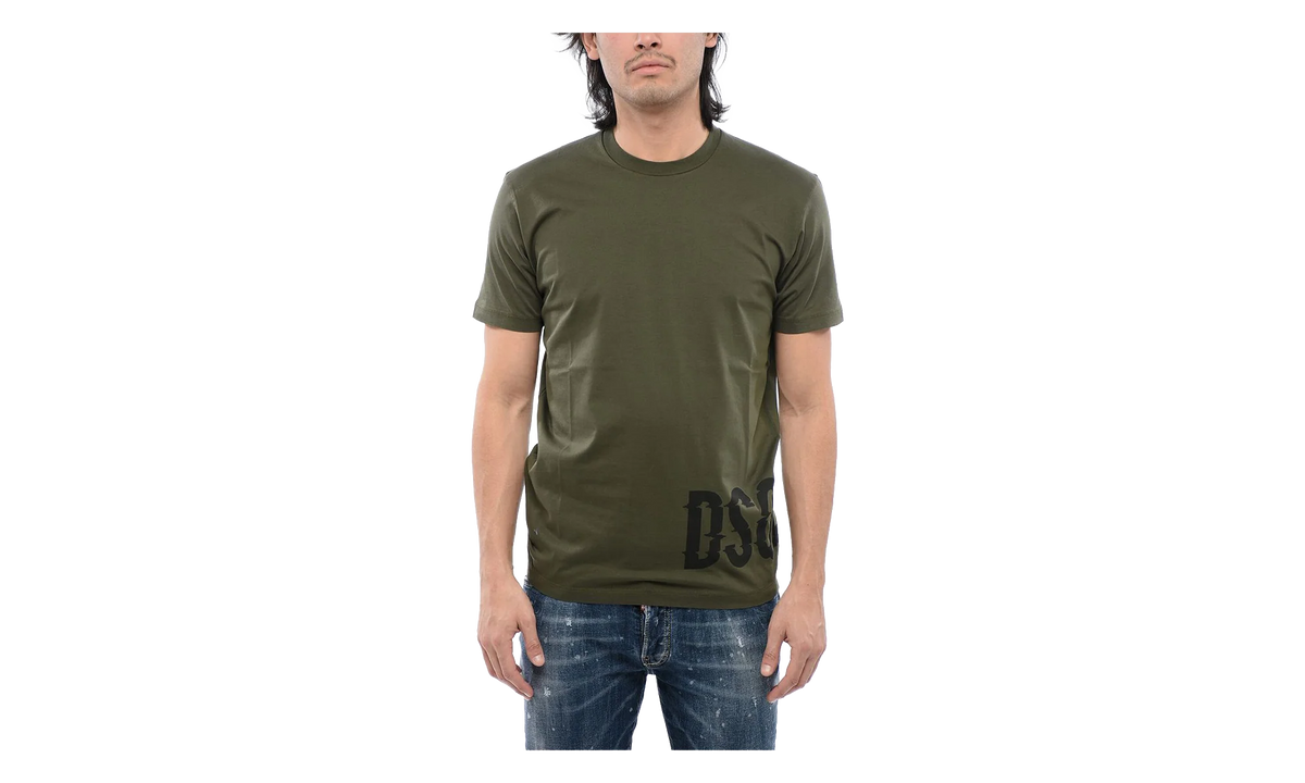 DSquare SS Tshirt "Military Green" S74GD1261S23009695