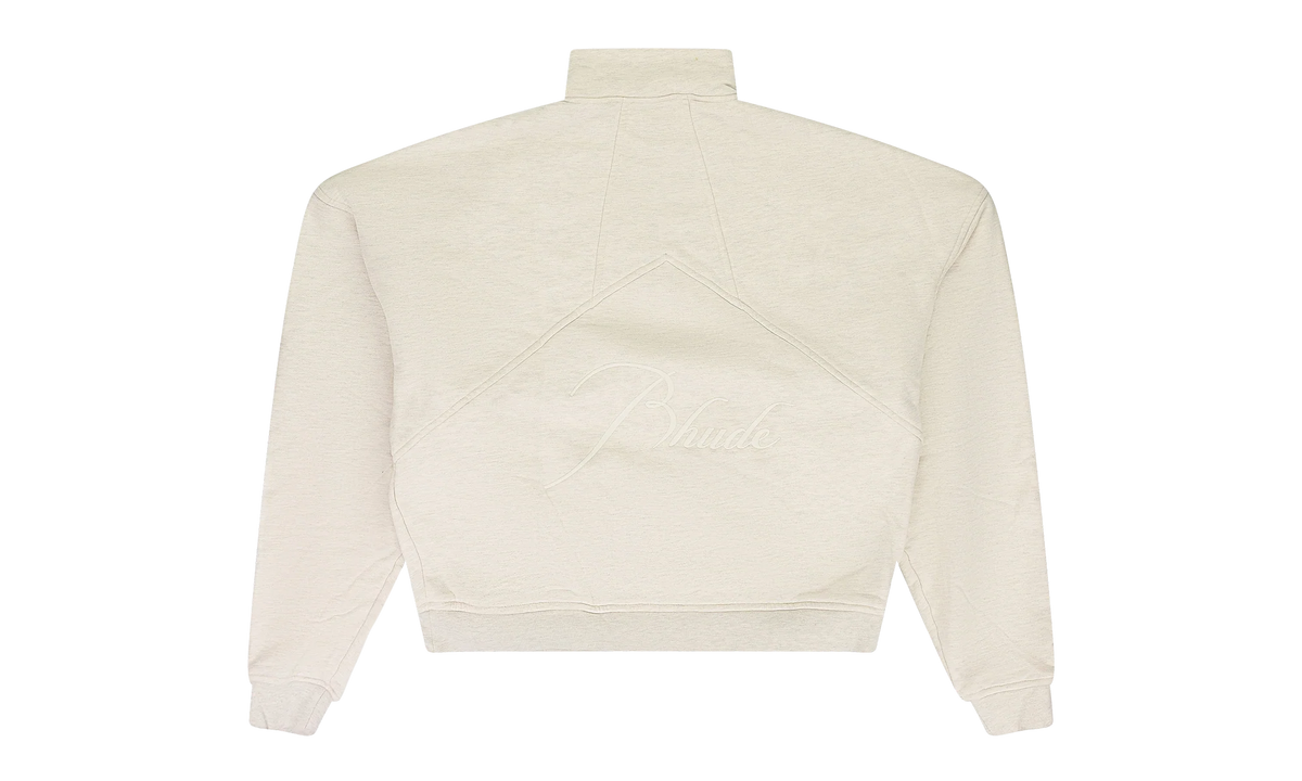 QUARTER ZIP SWEATER "Beige" RHD-MTPS-0092