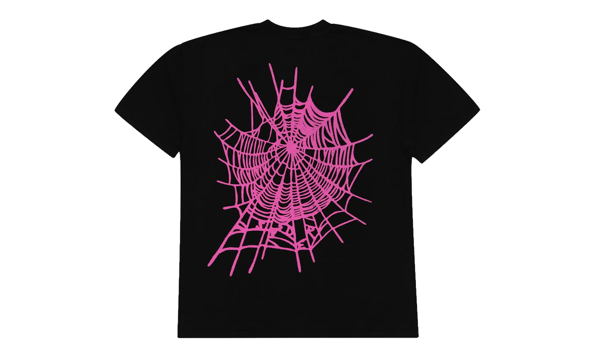 Web Logo Short Sleeve T-Shirt "Black Pink" SP5der339
