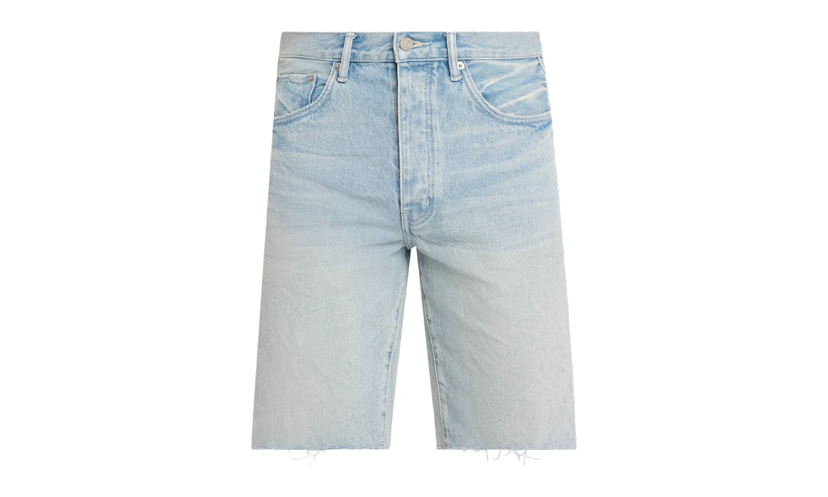 Vintage Slub Denim Shorts "Light Indigo" P059 VTLB226