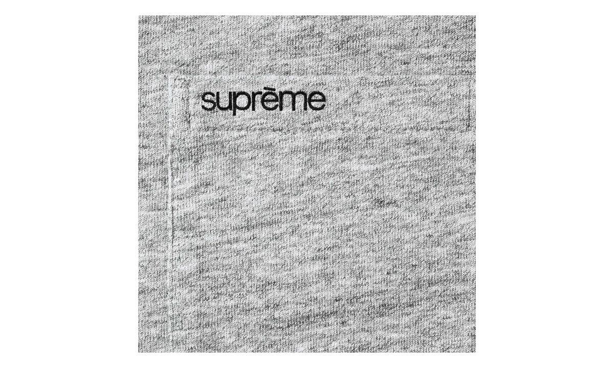 S/S Pocket Tee "SS26 - Light Grey" SU27328