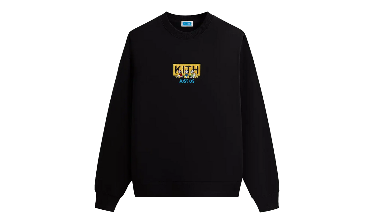 Donald Duck Triplets Vintage Nelson Crewneck "Disney - Black" khm033127 001